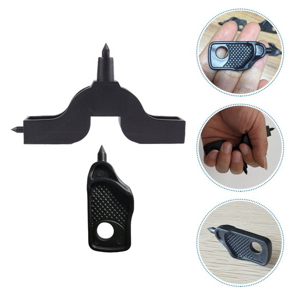 Masteelf 4pcs Plastic Drip Irrigation Tube Puncher Hole Punch Tool Hole Puncher Tool