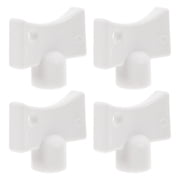 Masteelf 4pcs Abs Valve Key Kit Bleed Hole Keys Vent Plumbing Valve Keys Radiator Vent Keys for Radiator Valve and Water Tap Faucet Plumber Tool
