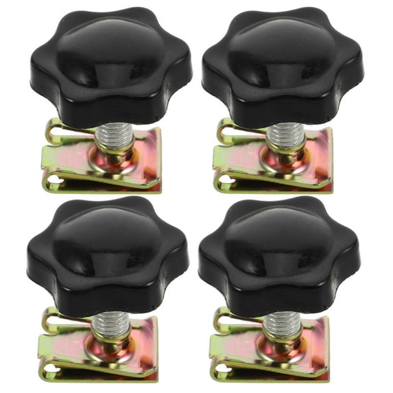 Masteelf 4pcs Retro Motorcycle Trunk Lock Screws Anti Theft Saddlebag Bolts Mounting Hardware Fasteners Vintage Motorcycle Parts Compatible With Harley