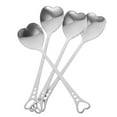 thumbnail image 1 of HEATSHAKING Heart Shape Coffee Spoon Stainless Steel Scoop Tableware for Lovers, 1 of 8