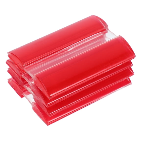 Masteelf 4pcs Small Acrylic Hinges Self Stick Folding Hinges Clear Plastic Piano Hinge Mini Transparent Hinge Tools for Glass Crafts Aquarium Lid Cabinet