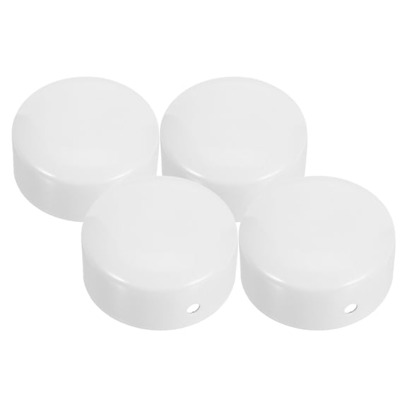 Masteelf 4pcs Stainless Steel Railing Tube Cap Handrail End Caps For Stair Handrails Handrail Connector Cap For Home And Commercial Use