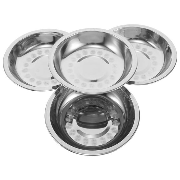 Masteelf 4pcs Stainless Steel Weighing Pans Laboratory Scale Trays Non Magnetic Weighing Dishes Measuring Trays For Jewelry And Rhinestones