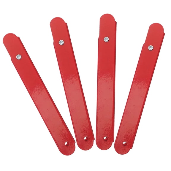 Masteelf 4-Pack Replacement Step Ladder Hinges, Folding Ladder Hinge Brackets, Small Step Ladder Parts for Engineering and Home Use