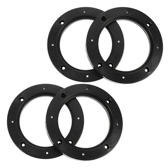 Masteelf 4pcs Universal ABS Speaker Spacer Rings 5 Inch Car Audio Adapter Mounting Bracket for Car Speakers for Enhancing Sound Quality in Any Vehicle