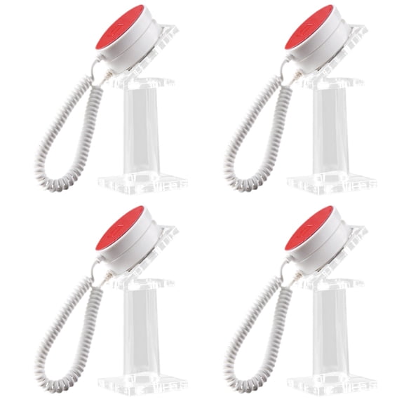 Masteelf 4pcs -theft Display Stand Security Chain Stand Holder Display Holder