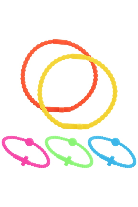 5 PCS Cross Bracelet Fashionable Wristbands Lovers 6.50X5.00X1.00CM