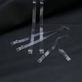 thumbnail image 1 of Masteelf 5 Pairs Clear Bra Straps Replacement, Invisible TPU Straps for T-Shirts, , White, Comfortable and, 1 of 8