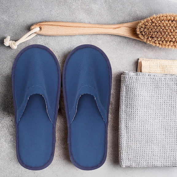 WRITWAA Non-slip Slippers Assorted Color 5Pairs 11.40X4.32X0.39in