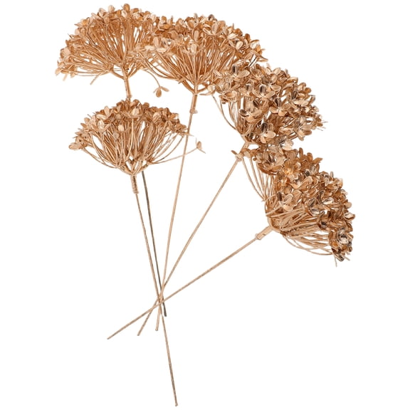 Masteelf  5 Pcs Decor Simulated Hydrangea Flower Arrangement