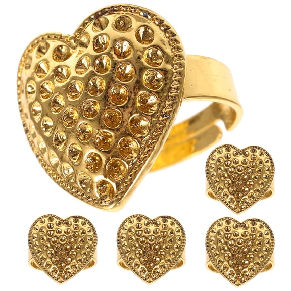 Masteelf  5 Pcs Knit Thimble Small and Delicate Sewing Tool