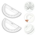 thumbnail image 1 of Masteelf  5 Pcs Protractor Measurement Circle Accessory Protractors Student, 1 of 8