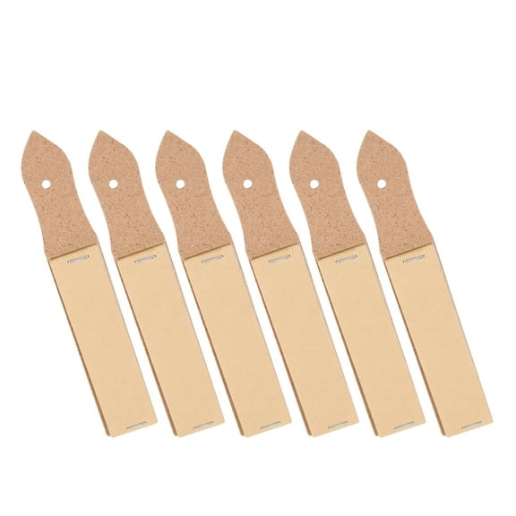 Masteelf 5-Pack Sanded Pastel Sandpaper Blocks for Crafting, Art, Drawing, Projects in Beige Color