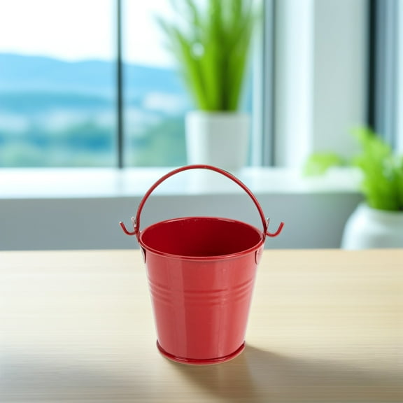 Masteelf 5 Pcs Tin Succulent Flower Pot Garden Decoration Miss