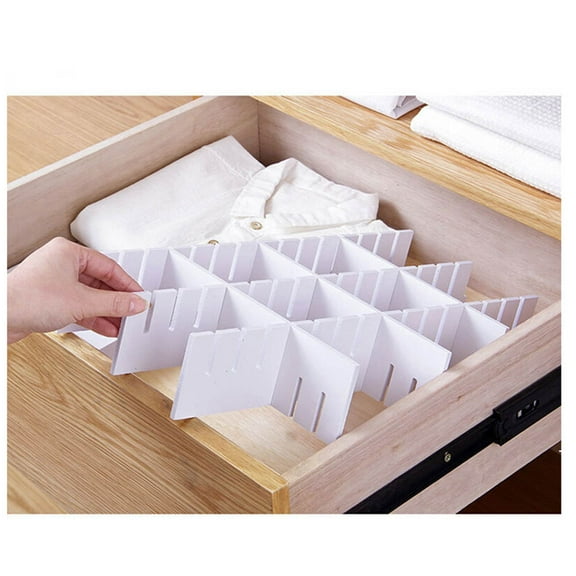 Masteelf 5 Pcs Wardrobe Storage Organiser Cube Shelf Drawer Divider