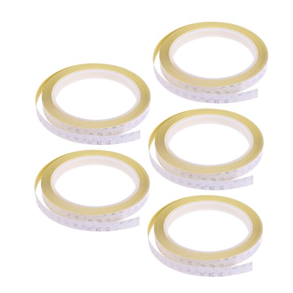 Masteelf  5 Pcs Wheels Reflective Tape for Bike Safety Decals Motorcycle Rims