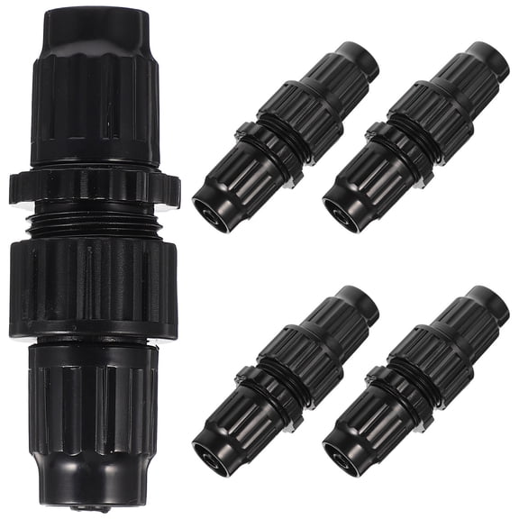 Masteelf 5-Pack Quick Connect Water Hose Fittings Set, Pipe Joint Accessories for Efficient Watering