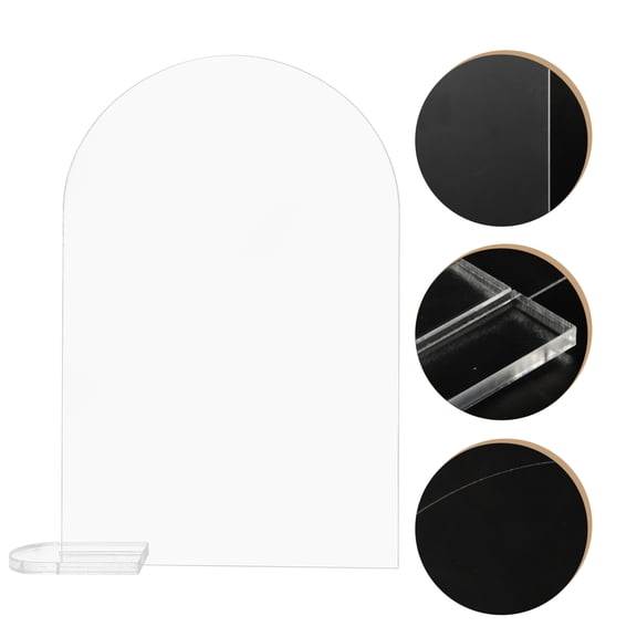 Masteelf 5 Sets Gold Table Numbers Pod Dinner Dining Room Transparent