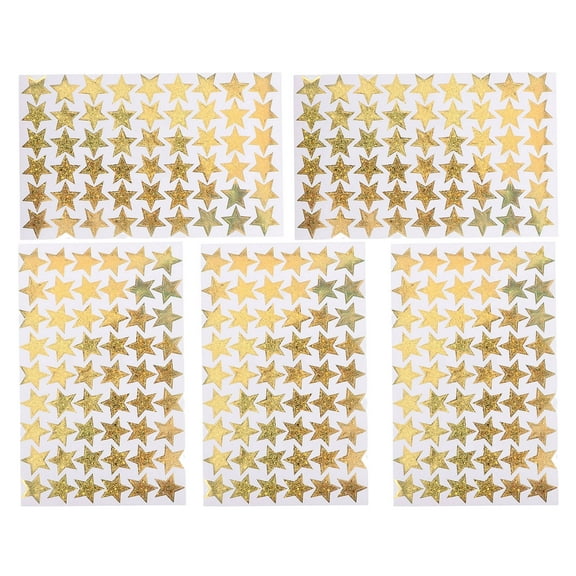 Masteelf 5 Sheet Children Reward Behavior Chart With Small Star Stickers For Student Planning And Classroom Use By Teachers School Supplies