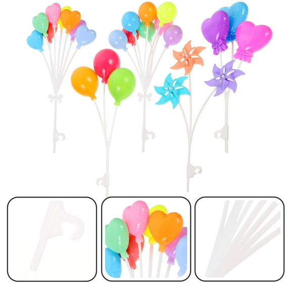 Masteelf 5 Strings Balloons Small Doll Accessories Balloon 18X9.5X2.5CM
