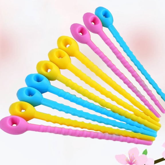 IDEANATEGRATE Bag Ties Travel 50Pcs 4.3In