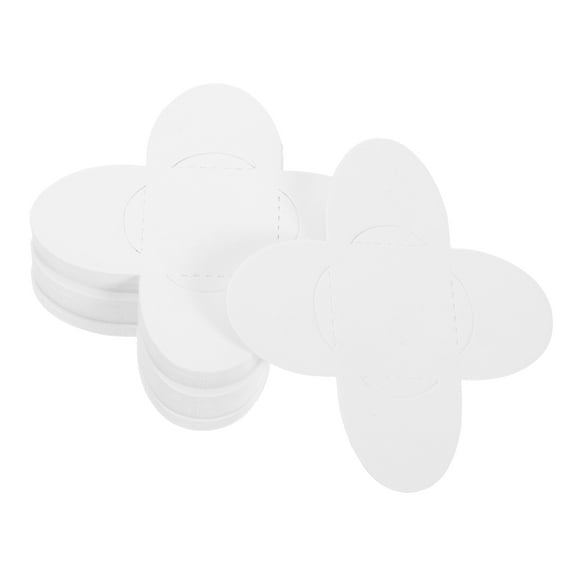 Masteelf 50 Pcs Cake Booth Pipette Chocolate Paper Cups 9.50X9.50X0.10CM White