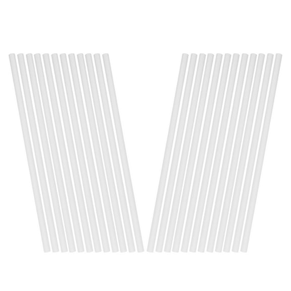 SWETRACE DIY Cotton Candies Sticks White 50Pcs 11.8X0.4X0.4In