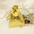 thumbnail image 1 of Masteelf  50 Pcs Gift Bag Jewelry Decorations Bags for Presents Golden, 1 of 8