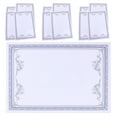 thumbnail image 1 of Masteelf 50 Pcs Paper Honor Certificate Inner Page Office Student 29.70X21.00X0.05CM Blue, 1 of 8