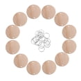 thumbnail image 1 of Masteelf  50 Pcs Round Wooden Slices for Birthday Calendar Wall Hanging Circle Mother, 1 of 8