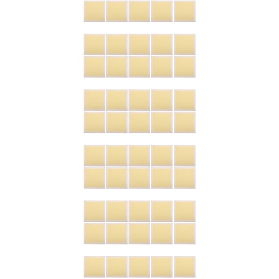 KALLORY Ink Paper Light Yellow 50Pack