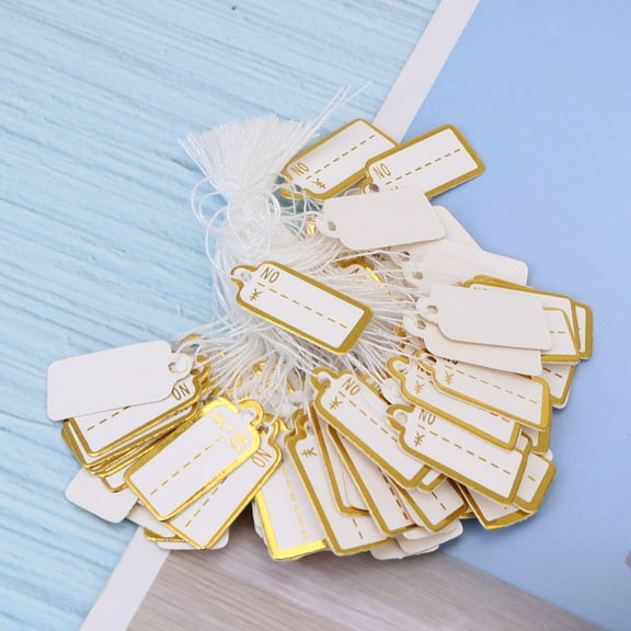 Masteelf 500 Assorted Color Paper Price Tags Durable Labels for Retail Use Ideal for Supermarkets and Shops