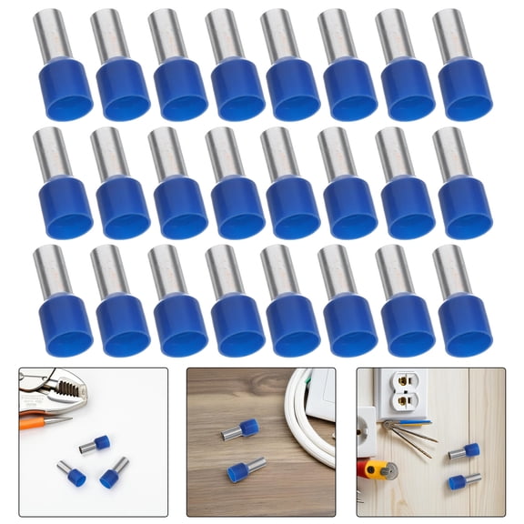 Masteelf 500 Pcs Terminal Connectors Wire Ferrules Terminals Kit Blue