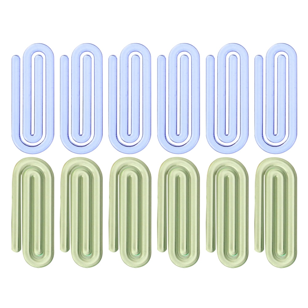 Masteelf Hemoton 50Pcs Cute Small Plastic Paper Clips for Document File ...