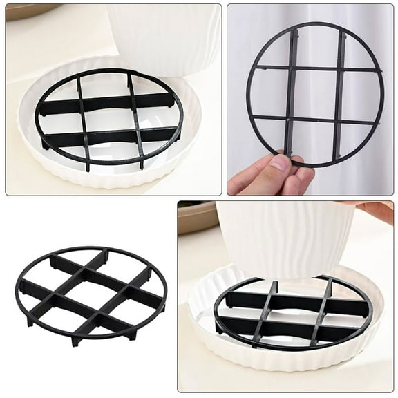 Masteelf 50pcs Flower Pot Rack Flower Pot Stand Pot Feet Holder Planter Pot Stand Outdoor Bonsai Holder Plant Risers For Inside Pots