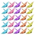 thumbnail image 1 of Masteelf 50pcs Origami Crane Decor Origami Crane Anniversary Decals Origami Crane Art Handmade Origami Paper Crane Garland For Wedding Party Decorations, 1 of 8