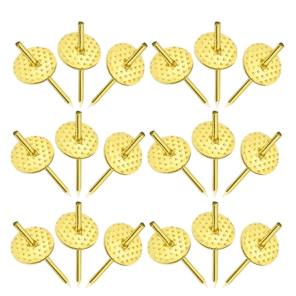 Masteelf Golden Picture Frame Hanging Kit with Iron Hooks for Decor Elegant Design Versatile Use 50pcs