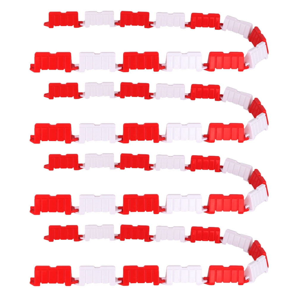 60PCS RC Car Racing Track Road Barrier RC Barrier Traffic Fence Race