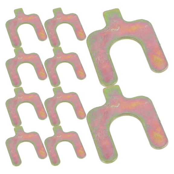 Masteelf 50pcs U Shaped Shims Car Alignment Tool Kit for Angle Adjustment Auto Body and Wheel Alignment Tools