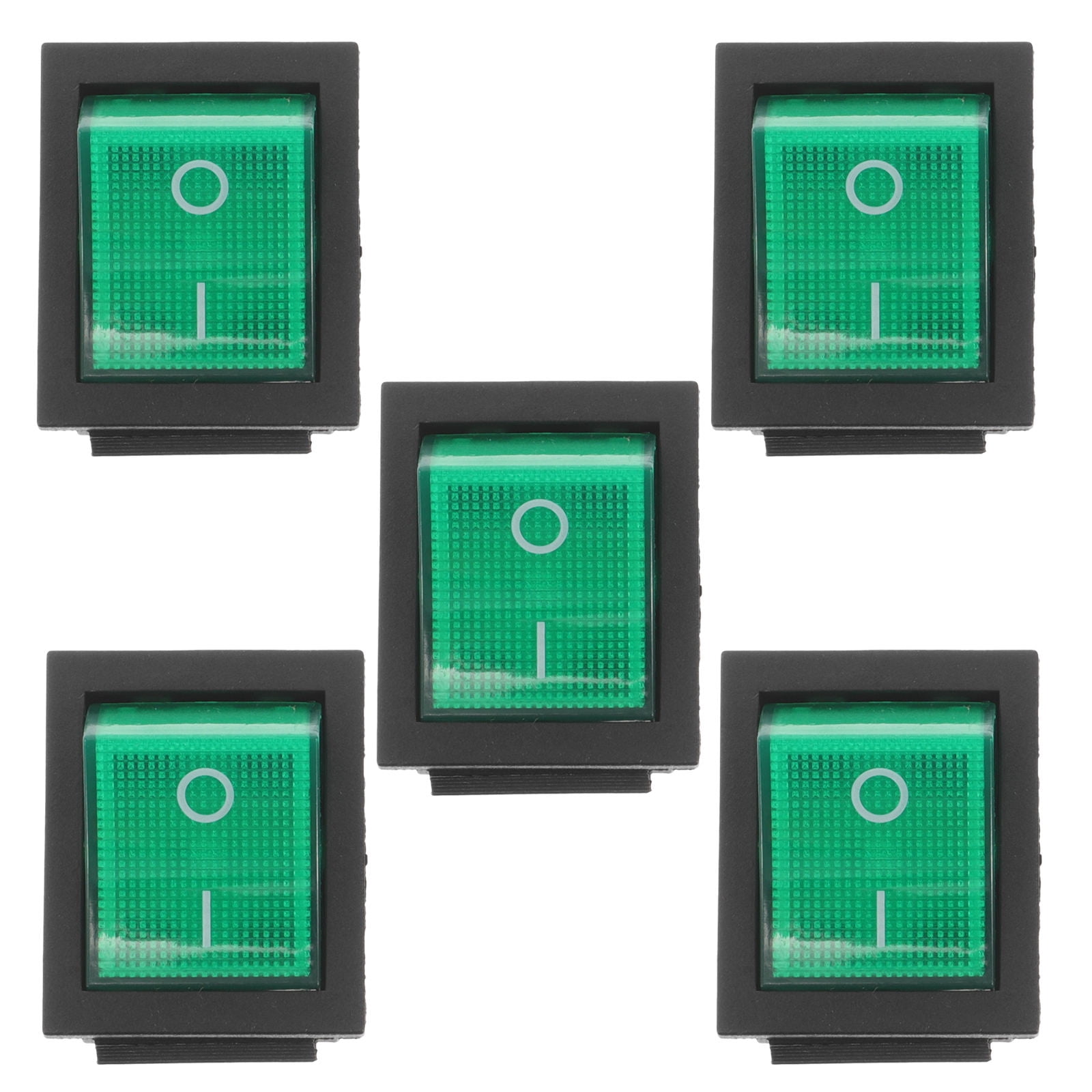 Masteelf 5Pcs Rv Generator Rocker Start Stop Switch Button Snap Rocker ...