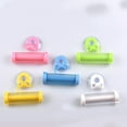 thumbnail image 1 of Masteelf 5Pcs Tooth Paste Tooth Paste Squeeze Plastic Squeezer White, 1 of 8
