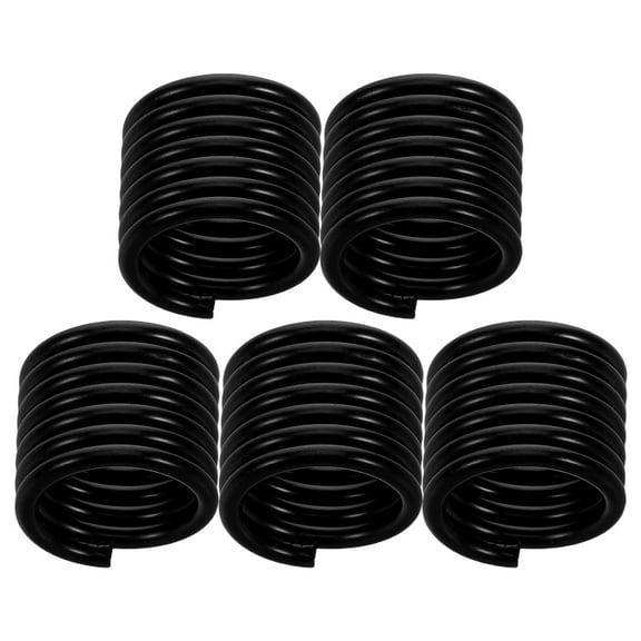 Masteelf 5pcs Air Hose Chuck Spring For Quick Connect Air Nozzle And Tire Inflator Attachment Car Accessoy Portable Air Pump Replacement Part