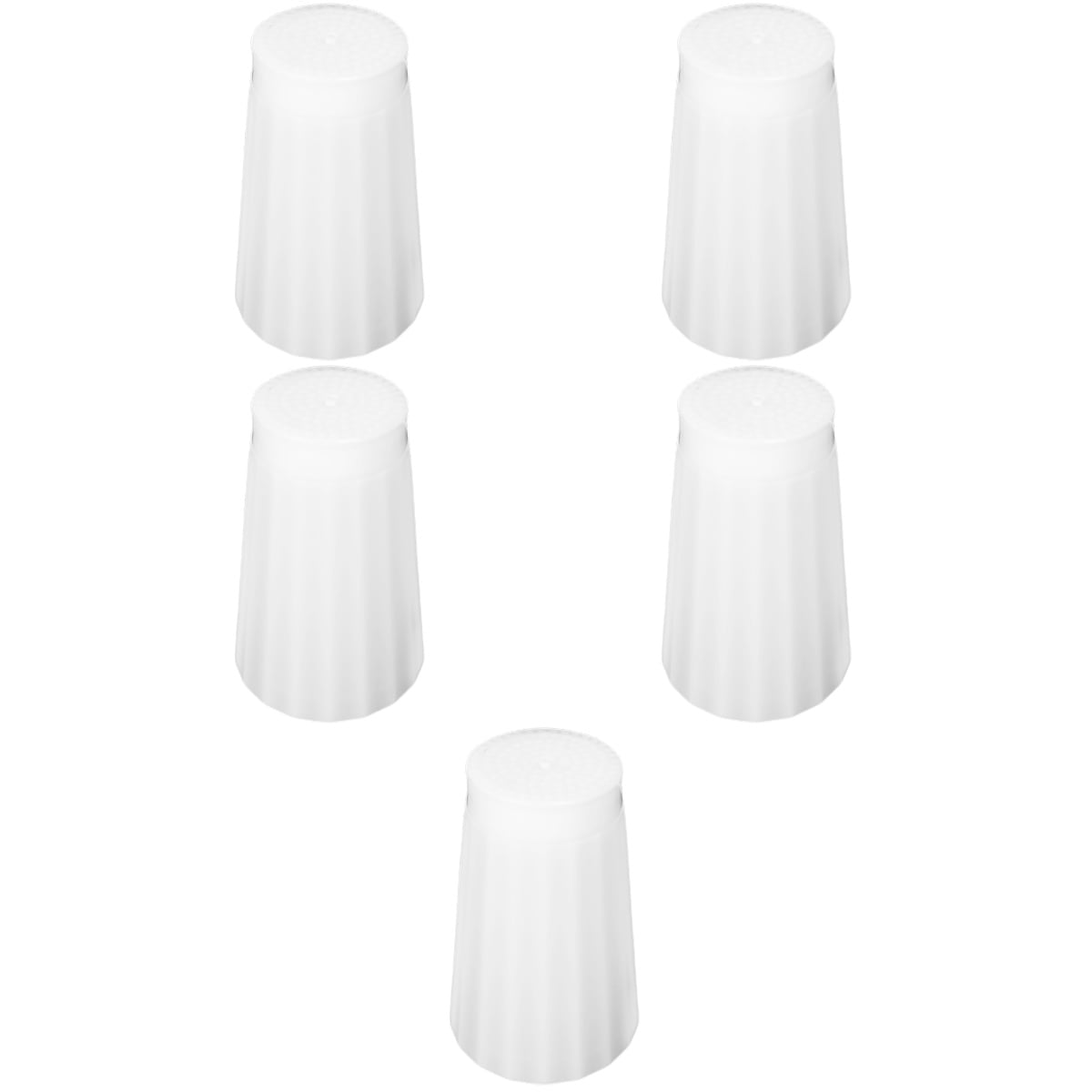 Masteelf 5-Piece Plastic Fruit Stand and Lollipop Holder Set for Bouquet Making, Fruit Display Tray for Arrangements