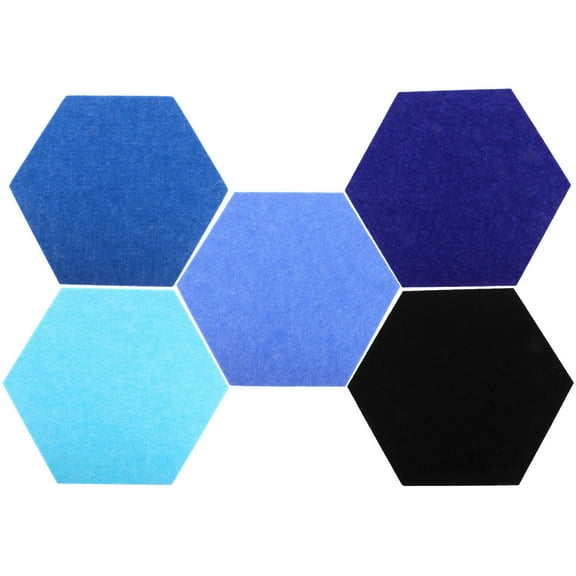 Masteelf 5pcs Creative Notice Board Office Message Board Decorative Bulletin Board Display Felt Board
