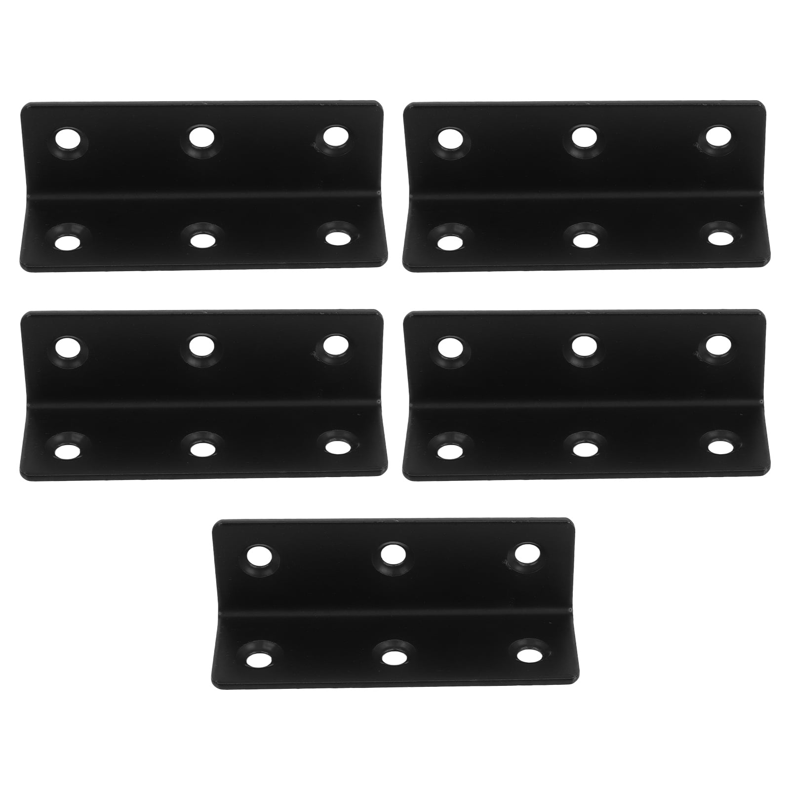 Masteelf 5pcs Heavy Duty Stainless Steel Angle Bracket 90 Degree L ...