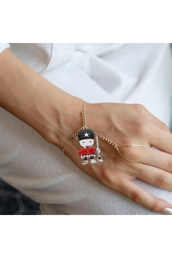 5pcs Mini Nutcracker Charms Jewelry Making Diy Christmas Pendant Charm For Diy Necklace Bracelet Xmas Earrings Crafting Supply Decor