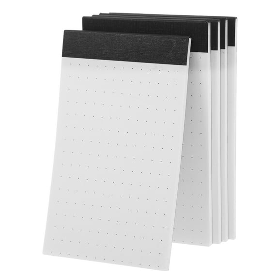 Masteelf 5pcs Mini Grid Paper Graph Self Stick Paper Pad Dotted Notepad for Architects Teachers Art Journals Office Home Supplies