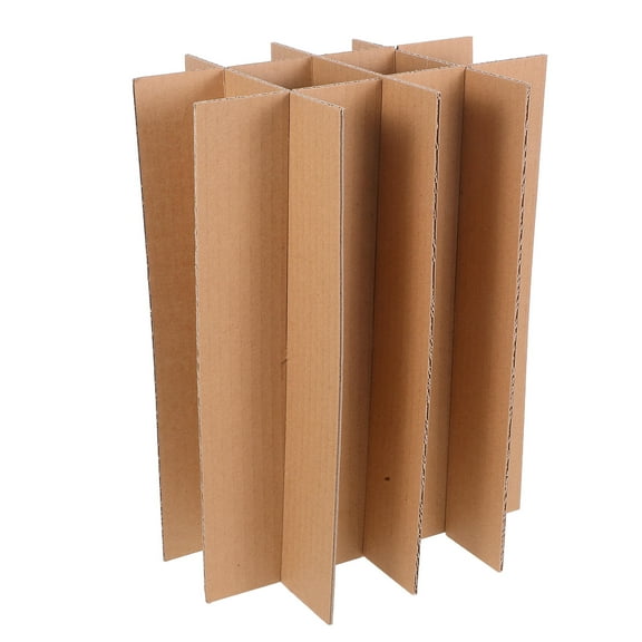 Masteelf 5pcs Packing Dividers For Dishes And Glasses Divider Cardboard For Moving Boxes Packing Kit Wine Paper Partition For Safe Shipping