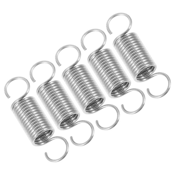 Stainless Steel Funnel Spring Tool for Gardening Use 5 Pieces Silver Color