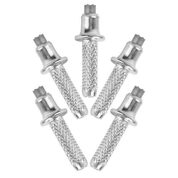 Masteelf 5pcs Trekking Rod Tip Metal Hiking Pole Tips Trekking Poles Tip Walking Poles Tips Hiking Sticks Tips Trekking Poles Steel Tips Walking Stick Tips